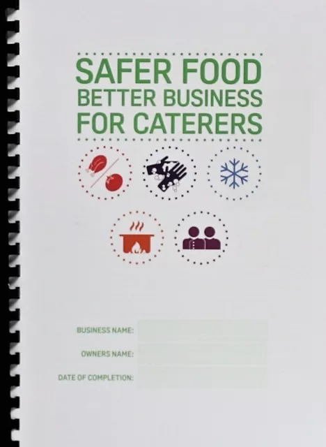 2024 SFBB Safer Food Better Business Caterer +12 Month Diary +Temp All In 1 Book