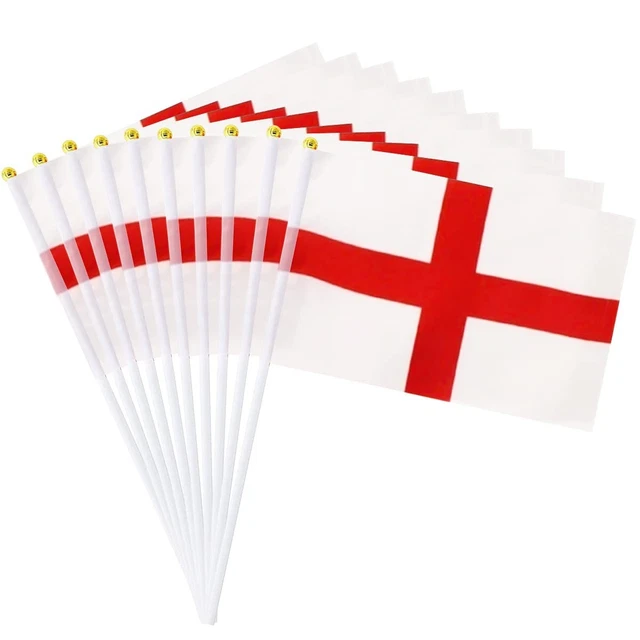 England Flags Women's World Cup St George Cross Street Party 50 Pcs