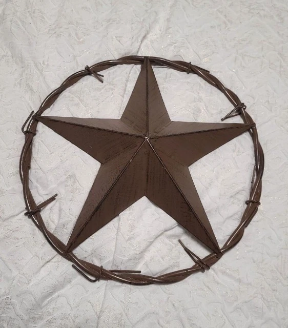 Western Barn Metal Star with barb
