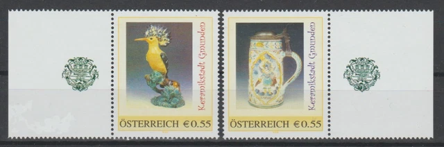 2x PM - Personalisierte Marken - Österreich ** (8773)