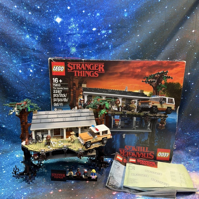 LEGO STRANGER THINGS 75810 Upside down 100% Complete With Box And ...
