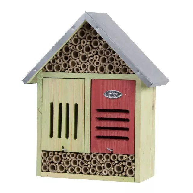 Esschert Design Insectos Hotel XL Abejas Casa Ladybug Nist Caja Lugar Madera