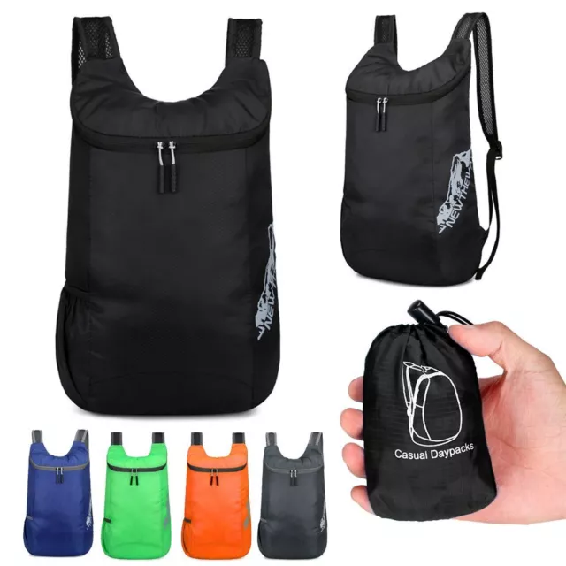 Traveling Waterproof Hiking Rucksack Mountaineering Bag Light Foldable Backpack