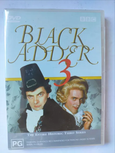 Black Adder : Series 3 (Region 4 DVD) Brand New & Sealed, FREE Next Day Post