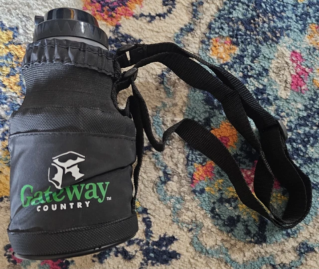 Vintage 90s GATEWAY Country Computers "The Original KOOZIE" Bottle Insulator