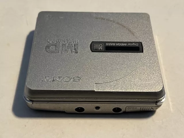 Sony MZ-E35 Minidisc Walkman MD Defekt Silber 3