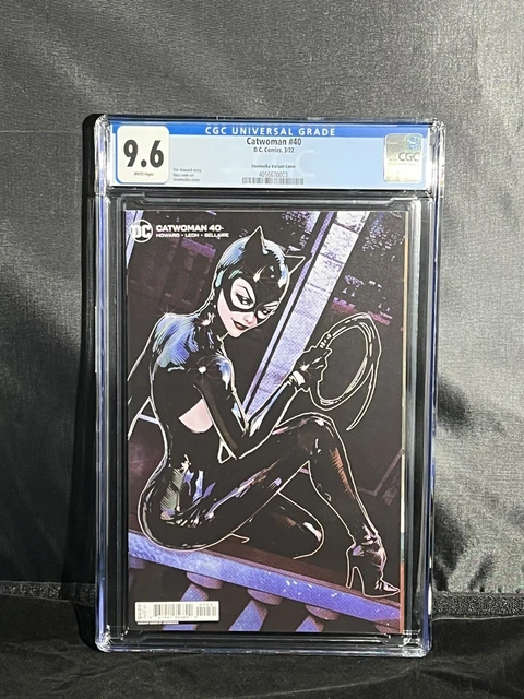 Cgc 9.6 Catwoman #40 Dc Comics 2022 Sozomiaka 1:25 Variant Cover *Very Rare Book