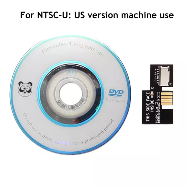 TF Card Reader Replacement+Swiss Boot Disc Mini DVD for Gamecube NTSC-U