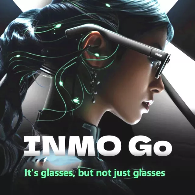 INMO GO Wireless Smart AR Glasses HD 2000Nits AI-Assisant Translat VR 3D Glasses