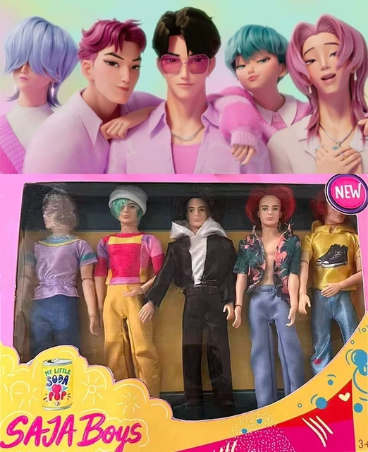 30CM KPOP DEMON Hunters Boy Doll Toy Rumi Mira Zoey Figure Dolls ...