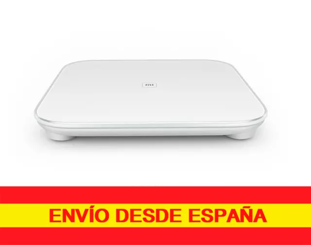 Xiaomi Mi Smart Scale 1 - Bascula inteligente con Bluetooth, blanco