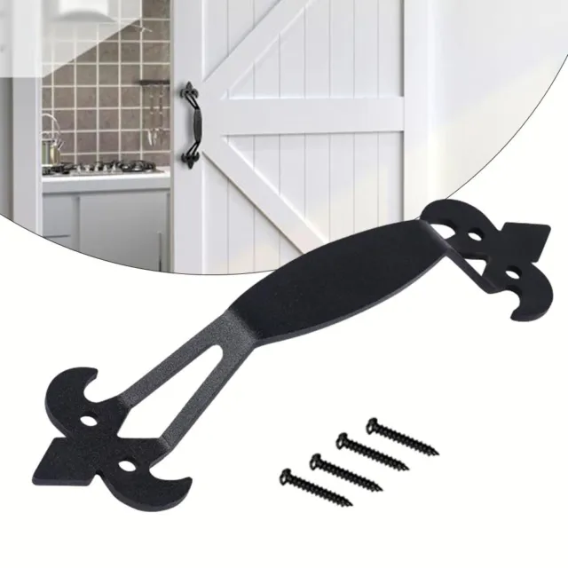 Convenient Black Sliding Door Handle Smoothly Open and Close Your Door