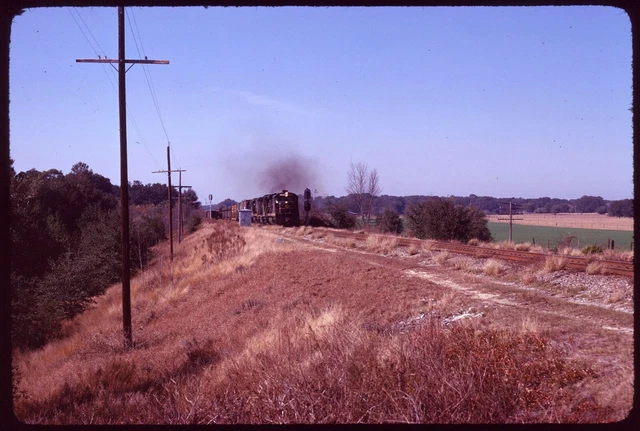 Original Rail Slide - SCL Seaboard Coast Line 1743+ Valrico FL 1-2-1976