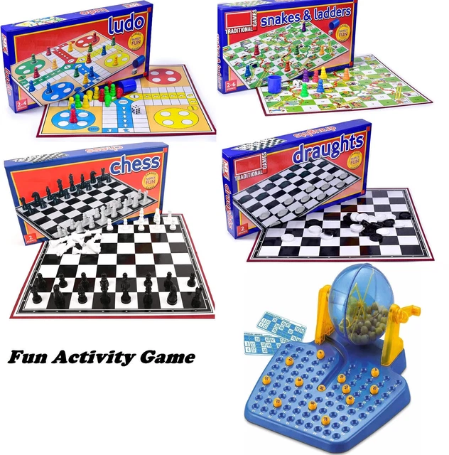 Jaques Of London Draughts Board Game | 12" Foldable Draughts Set - View #10