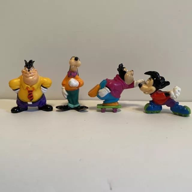 Kelloggs Cereal Premiums Disney Goof Troop PVC Figurines Set Of 4 Goofy