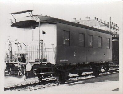 BCE Orig.foto CA.8X6CM Eisenbahnwaggon DB Bce 26 814 G595 