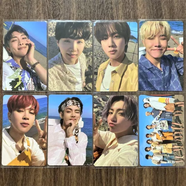 BTS Butter Peach Ver. Official Photocard RM JIN SUGA J-HOPE JIMIN JUNGKOOK V