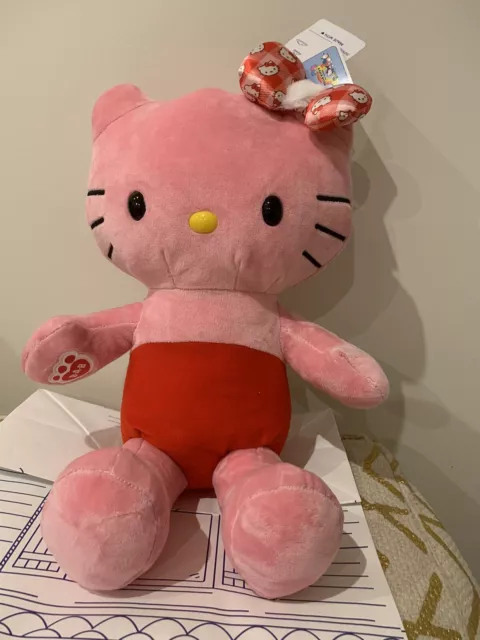 BUILD A BEAR BAB Sanrio HELLO KITTY Holly Jolly CHRISTMAS PLUSH TOY AuthenticNEW