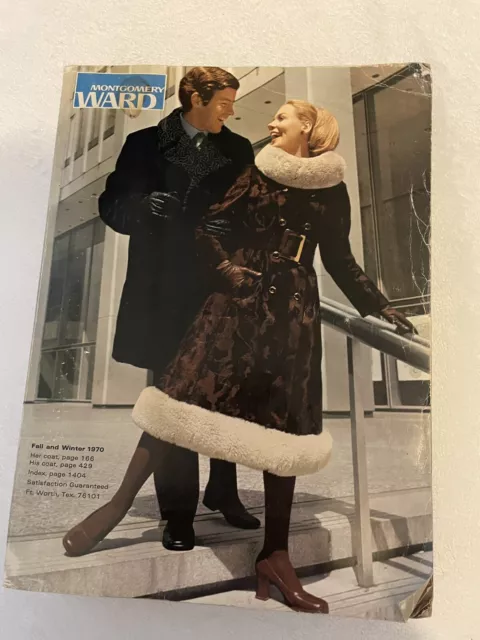 Vintage 1970 Montgomery Ward Fall & Winter Catalog Vintage Fashion