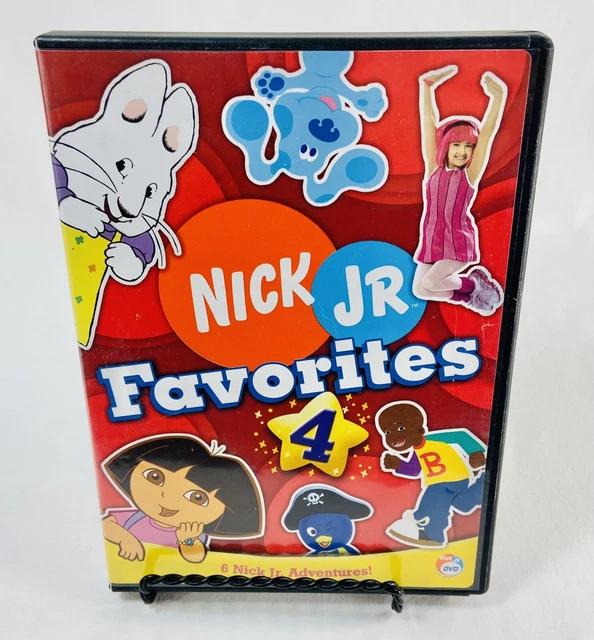 NICK JR FAVORITES 4 DVD Blues Clues Dora Backyardigans Lazy Town EUR 10 ...