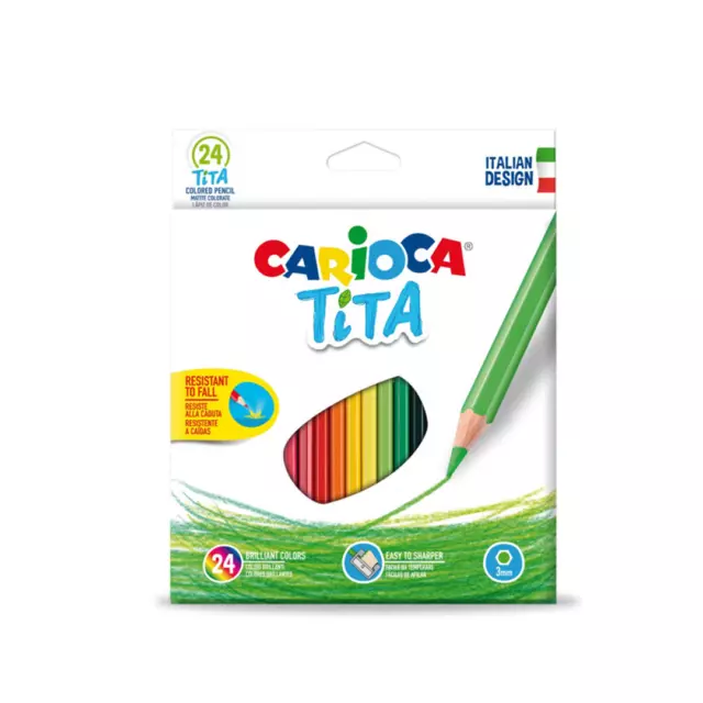 Matite Colorate  Tita 24 Pz | Carioca