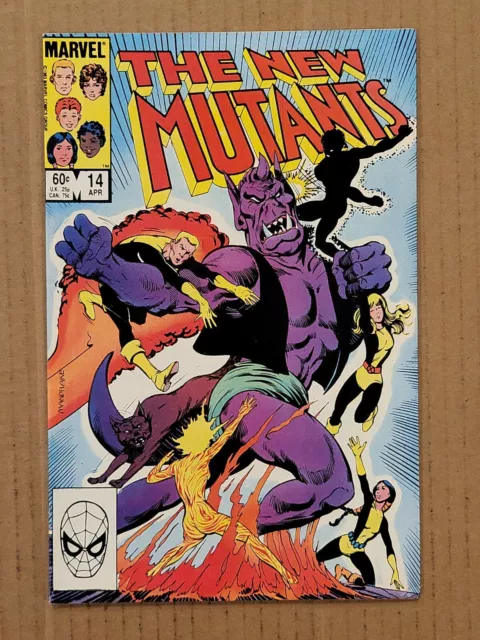 New Mutants #14 1st Appearance of Illyana Rasputin Magik 1984 VF/NM