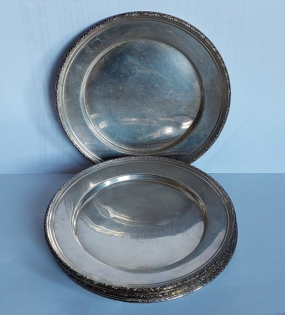 6 Lunt / Treasure Sterling Silver Bread & Butter Plate 6" Pattern 714