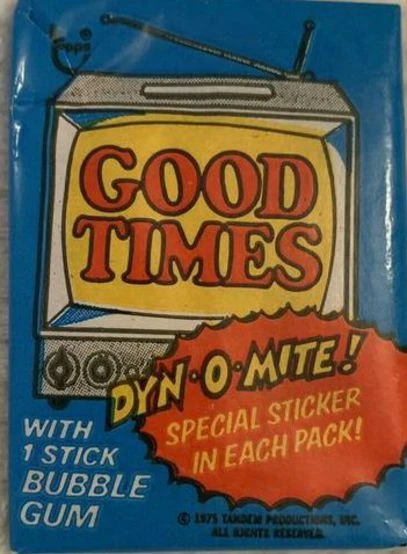 Good Times JJ TV Sitcom 70's Comedy Black Culture Card Set Pack Lear Topps Me We