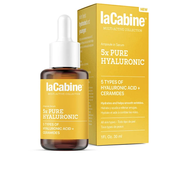 Cosmetici Viso La Cabine unisex 5X SIERO IALURONICO PURO 30 ml