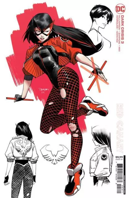 Dark Crisis #3 Red Canary Design Mora Variant DC Comics 2022 NM