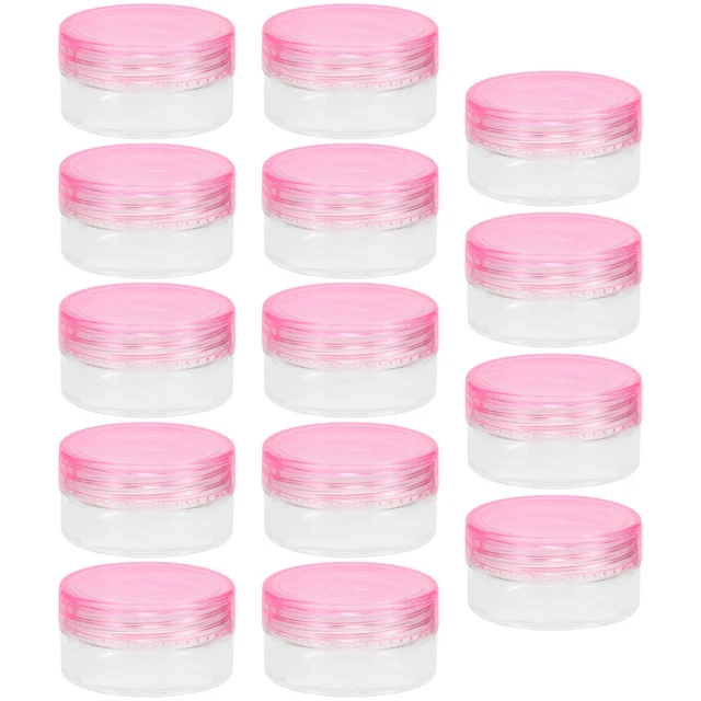 Worsendy Kosmetikdöschen (20 Stück) – Schwarz, 10 G, Mit Schraubdeckel, Für Cremes & Make-up