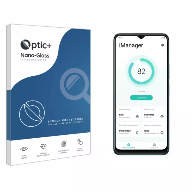 Optic+ Nano Glass Screen Protector for Vivo Y15A