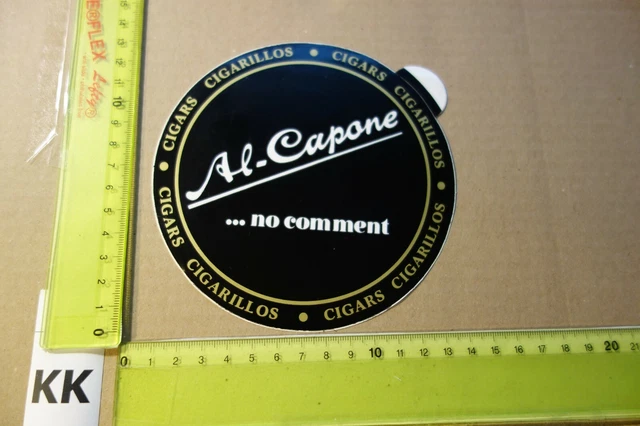 OLD STICKER TOBACCO Cigarettes AL-CAPONE Cigars Cigarettes £4.76 ...