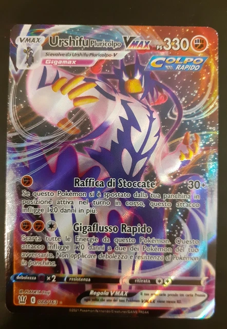CHERUBI 007/163 Carta in Italiano POKEMON Stili di Lotta