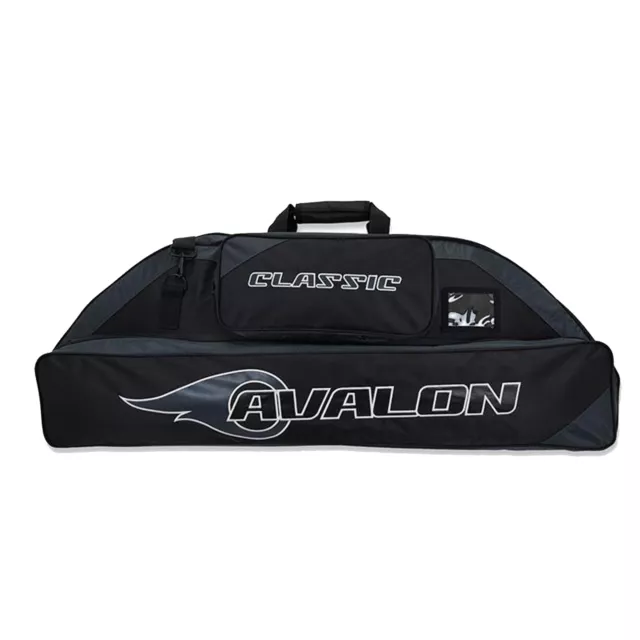 AVALON Classic - 106 cm - borsa ad arco composito con funzione zaino nero-grigio