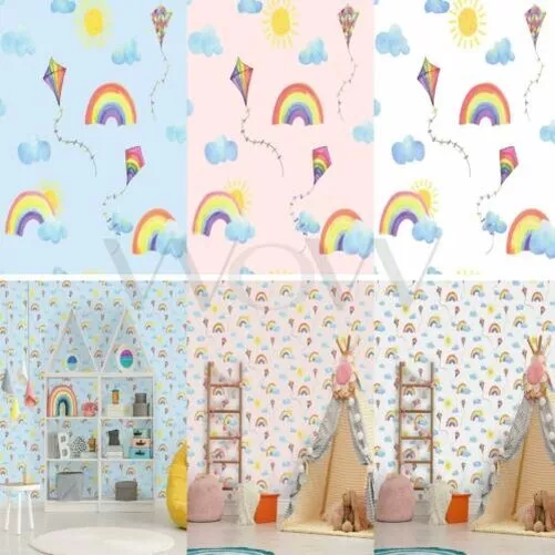 Tapis Chambre Enfant Filles Lavable Curs Étoiles Lune Inscription Rose Gris [160x230 Cm] - Maison