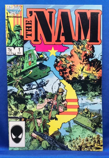 THE ‘NAM #1 (1986) Vietnam War; Marvel Comics; Second Printing; VF/NM