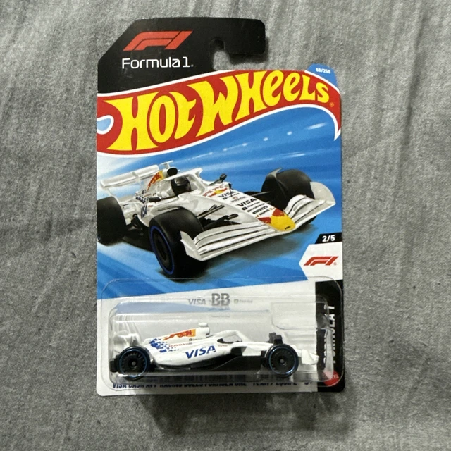 HOT WHEELS -2026 , Visa Cash App Racing Bulls F1, White, JJJ35 $13.89 ...