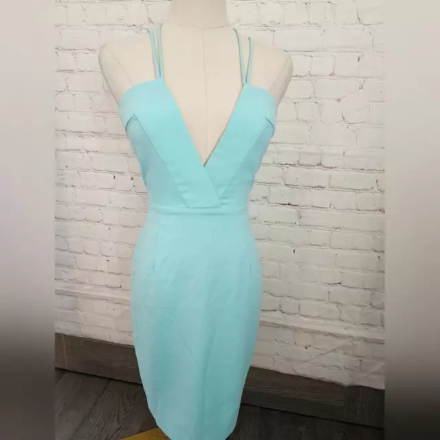 Revolve Yarra Mini Dress AQ/AQ | Aruba Blue | Size 2 | NWT