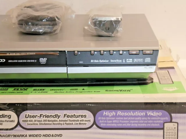 JVC DR-MH200S DVD-Recorder / 160GB HDD in OVP w.NEU, 2 Jahre Garantie 3