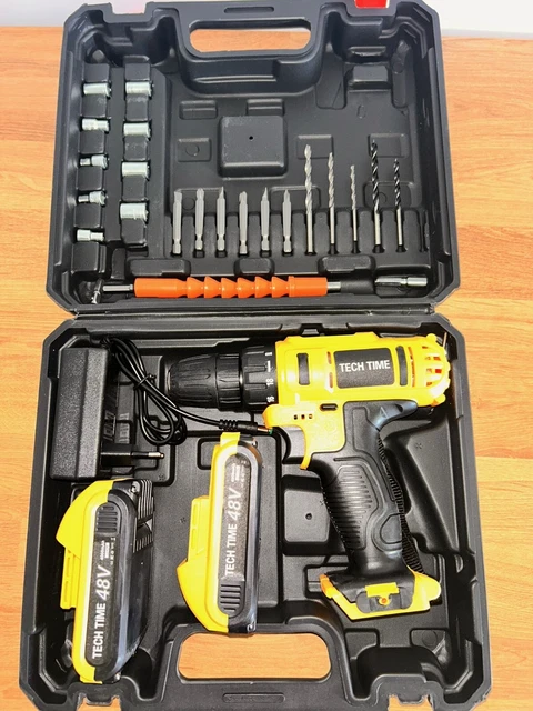 TRAPANO AVVITATORE A DOPPIA BATTERIA DA 24V OMAGGIO LITIO A PERCUSSIONE VALIGIA - Foto 13