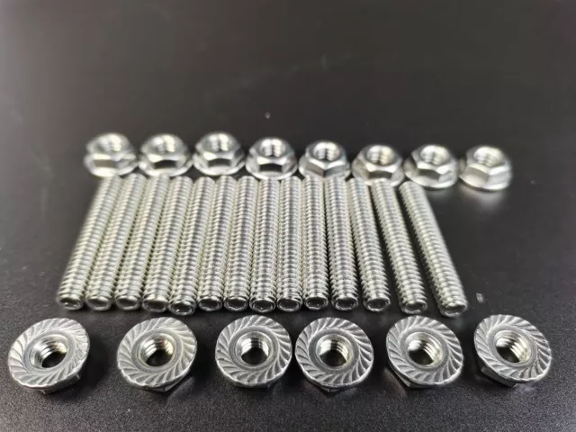 Valve Cover Stud Kit Bolts Stainless Steel Boss 302 351 Ford 351C 351M 400M