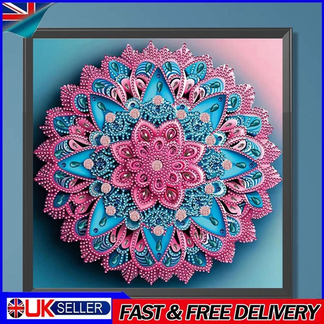 5D DIY Partial Special Shaped Drill Diamond Painting Mandara Home Decor (XD122)