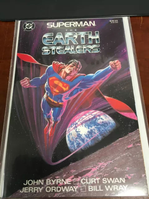 Superman The Earth Stealers #1 (1988) One-Shot John Byrne Curt Swan