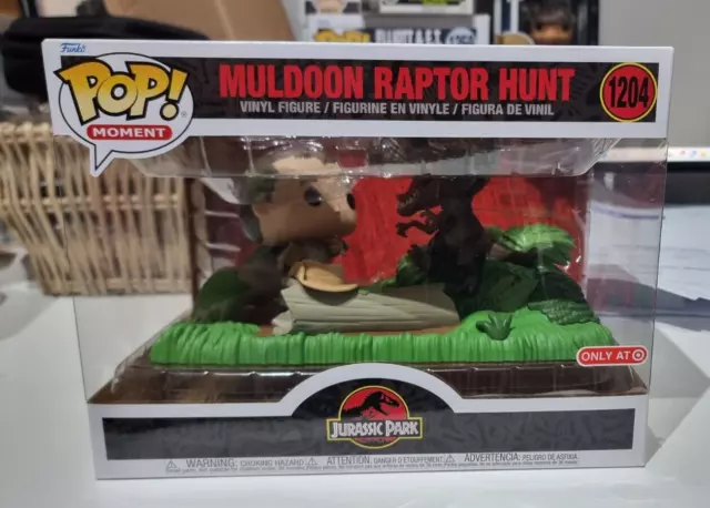 Funko POP! Movies: Movie Moments - Muldoon Raptor Hunt (Target) #1204