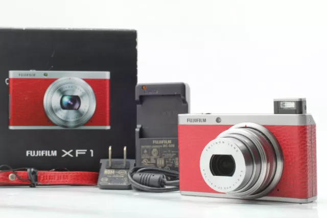 [NEAR MINT+++ in Box] Fujifilm XF1 Red 12.0MP Compact Digital Camera From JAPAN
