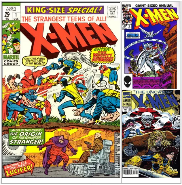Uncanny X-Men Annual U PICK comic 1 2 3 4 5 6 7 8 9 10-18 VF/NM 1963 Marvel e734