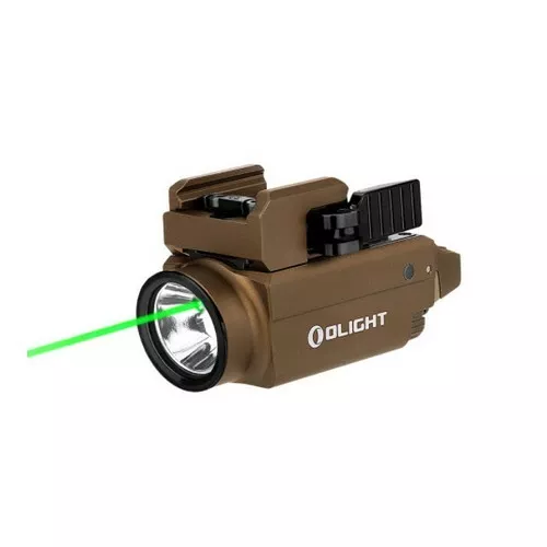 Lampe Torche Olight BALDR S TAN – 800 Lumens – Laser Vert