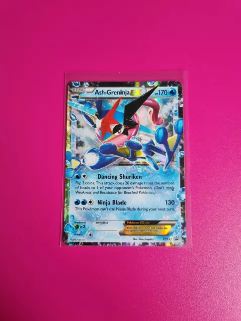 Pokemon Ash-Greninja EX Promo XY133 Highly Played