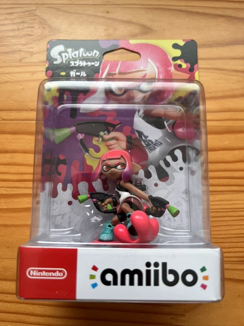 NEW NINTENDO AMIIBO Splatoon Girl [Neon Pink] (Splatoon Series) New £28 ...